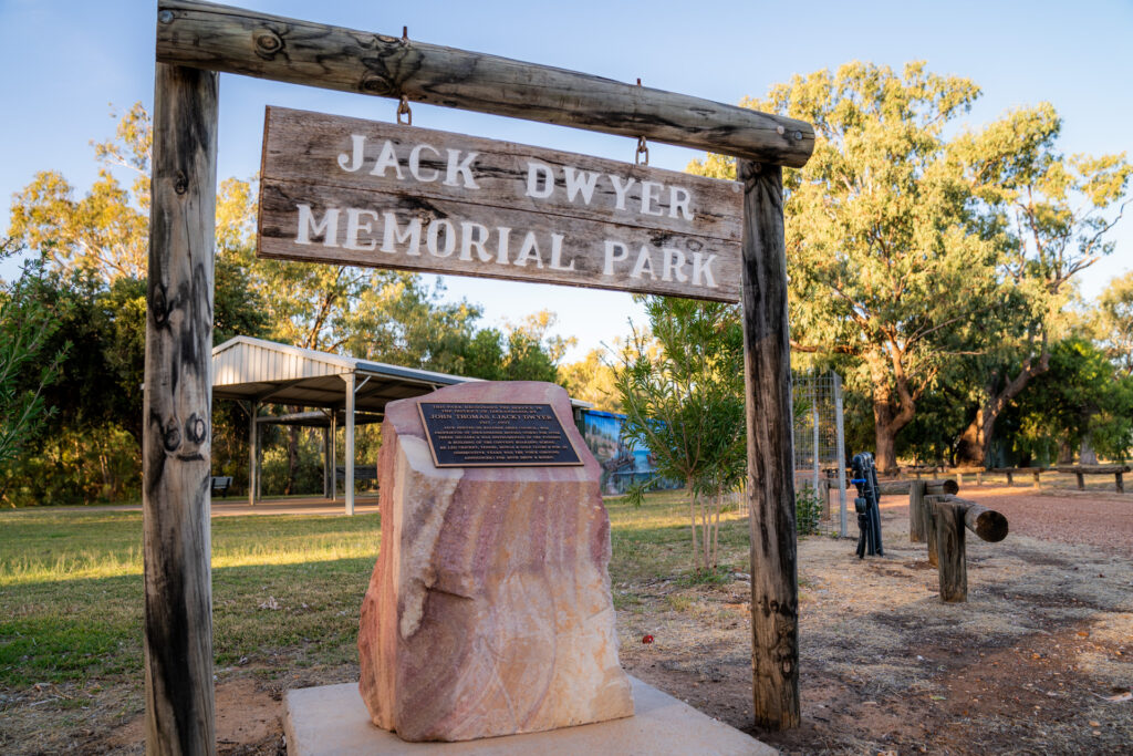 Jack Dwyer Memorial Park in Dirranbandi