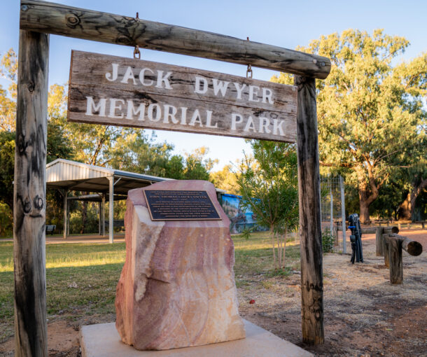 Jack Dwyer Memorial Park in Dirranbandi