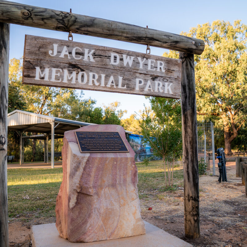 Jack Dwyer Memorial Park in Dirranbandi