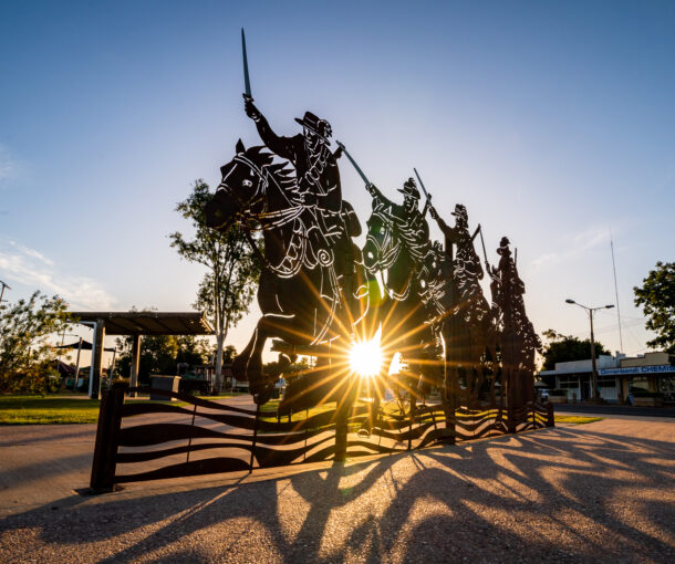 Beersheba Memorial in Dirranbandi River and Rail Park