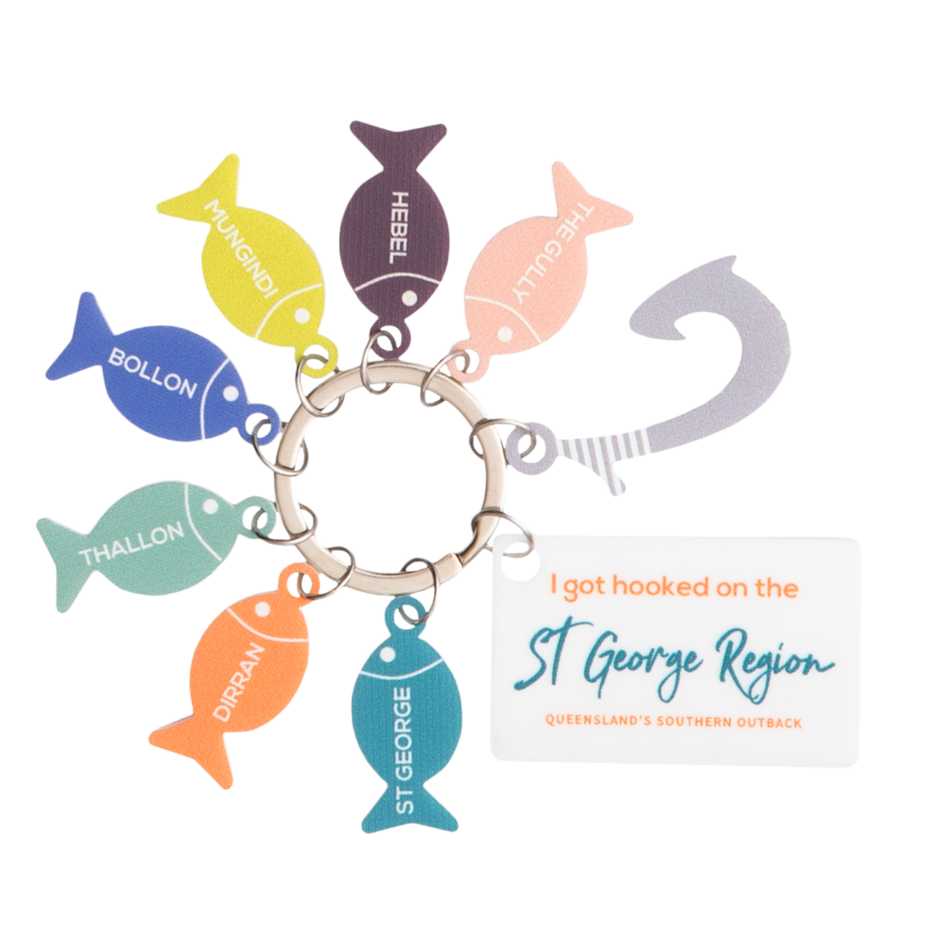 Fish Key Ring Graphic